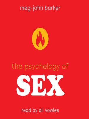 cover image of The Psychology of Sex